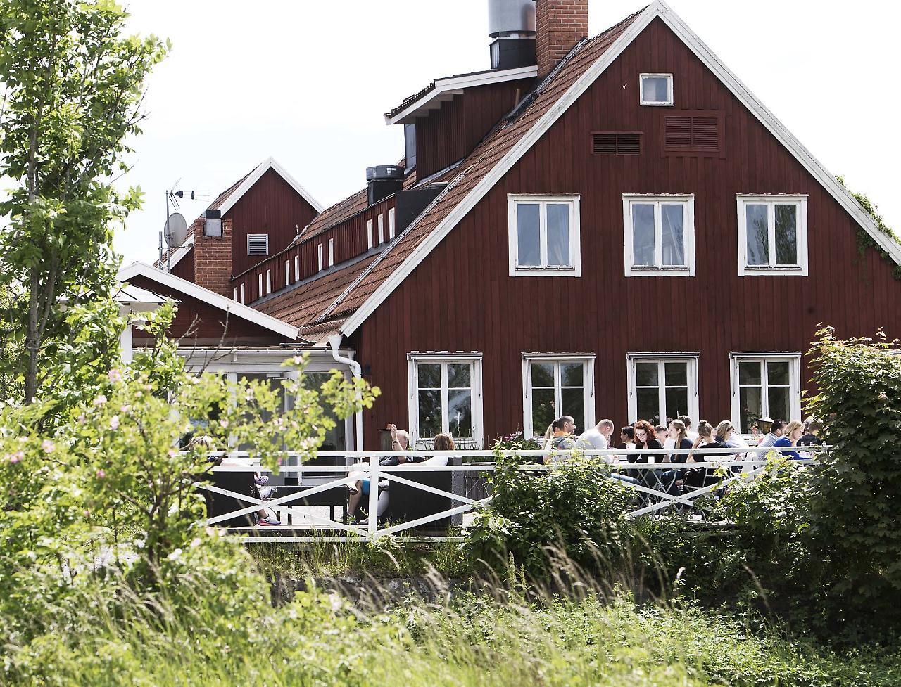 Hotel Skeviks Gard Gustavsberg Exterior foto